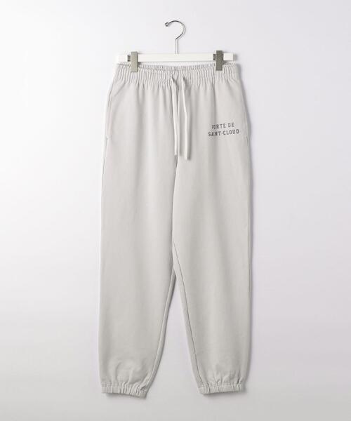 green label relaxing(グリーンレーベルリラクシング)の「<green label relaxing>レタードSTRC スウェット イージーパンツ(スウェットパンツ・メンズ・モカ/ライトグレー/ブラック・M/L/S)」の4枚目の写真