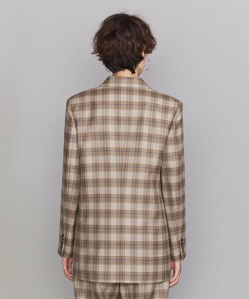 BEAUTY&YOUTH UNITED ARROWS（ビューティーアンドユースユナイテッドアローズ）の「BY ツイルテーラード ジャケット（テーラードジャケット・レディース・ベージュ/グレー/オリーブ・S/M）」の6枚目の写真