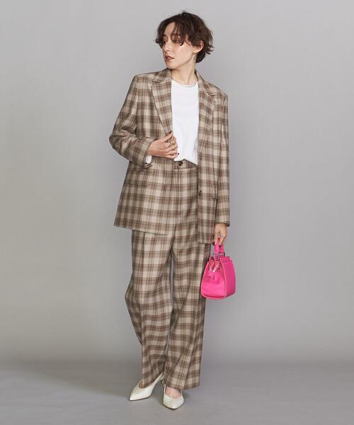 BEAUTY&YOUTH UNITED ARROWS（ビューティーアンドユースユナイテッドアローズ）の「BY ツイルテーラード ジャケット（テーラードジャケット・レディース・ベージュ/グレー/オリーブ・S/M）」の9枚目の写真