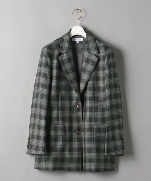 BEAUTY&YOUTH UNITED ARROWS（ビューティーアンドユースユナイテッドアローズ）の「BY ツイルテーラード ジャケット（テーラードジャケット・レディース・ベージュ/グレー/オリーブ・S/M）」の17枚目の写真