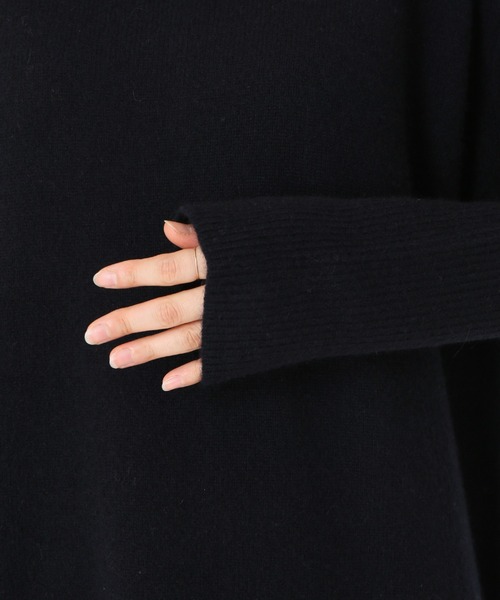 JOURNAL STANDARD relume（ジャーナルスタンダード　レリューム）の「ウールカシミヤタートルネックワンピース◆（ワンピース・レディース・ホワイト/ベージュ/ネイビー・FREE）」の12枚目の写真