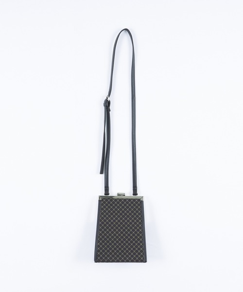 WHO'S WHO gallery（フーズフーギャラリー）の「クラスプショルダー（ショルダーバッグ・レディース・ブラック/ブラウン/サックスブルー/グリーン/レモンイエロー・FREE）」の14枚目の写真