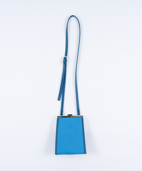 WHO'S WHO gallery（フーズフーギャラリー）の「クラスプショルダー（ショルダーバッグ・レディース・ブラック/ブラウン/サックスブルー/グリーン/レモンイエロー・FREE）」の15枚目の写真