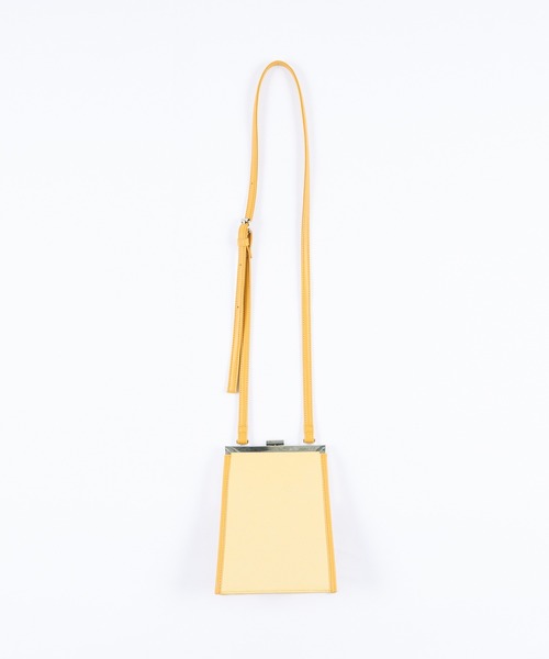 WHO'S WHO gallery（フーズフーギャラリー）の「クラスプショルダー（ショルダーバッグ・レディース・ブラック/ブラウン/サックスブルー/グリーン/レモンイエロー・FREE）」の22枚目の写真