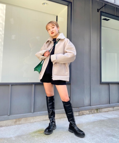 WHO'S WHO gallery（フーズフーギャラリー）の「クラスプショルダー（ショルダーバッグ・レディース・ブラック/ブラウン/サックスブルー/グリーン/レモンイエロー・FREE）」の6枚目の写真