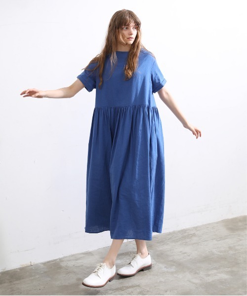 進化版 Kelem ケレン ボートネックリネンワンピース Missy Linen 安いそれに目立つ Ssl Goehs Kr