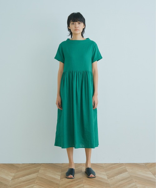 Kelen(ケレン)の「「KELEN/ ケレン」ボートネックリネンワンピース"MISSY LINEN"(ワンピース・レディース・ブラック/レッド/ブルー/グリーン・S/M)」の11枚目の写真