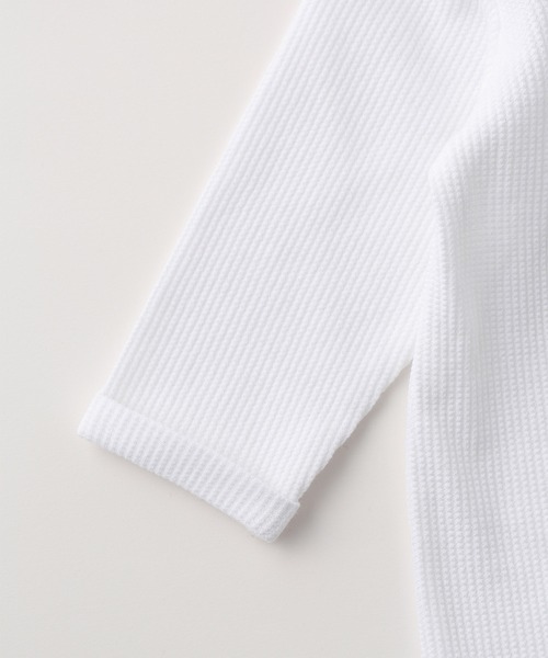 DADWAY(ダッドウェイ)の「ワッフルボディ(ロンパース・キッズ・ベージュ/グレー/オフホワイト・90cm/80cm/70cm)」の6枚目の写真