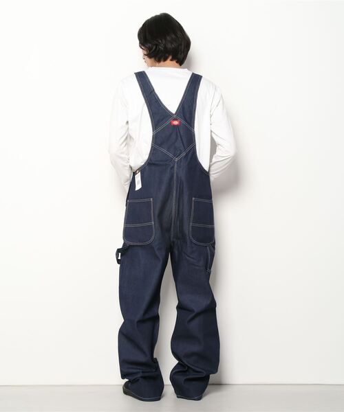 WAIPER.inc（ワイパーインク）の「DICKIES INDIGO BIB OVERALL　83294NB（サロペット/オーバーオール・メンズ・インディゴブルー・32/30/34/36）」の4枚目の写真