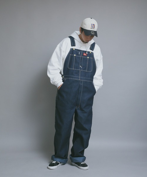 WAIPER.inc（ワイパーインク）の「DICKIES INDIGO BIB OVERALL　83294NB（サロペット/オーバーオール・メンズ・インディゴブルー・32/30/34/36）」の5枚目の写真
