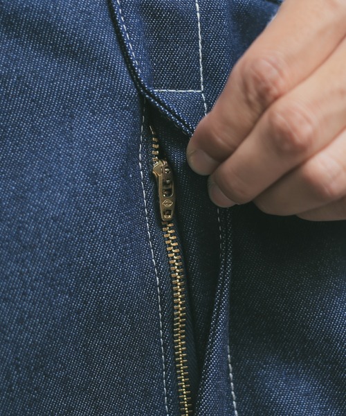 WAIPER.inc（ワイパーインク）の「DICKIES INDIGO BIB OVERALL　83294NB（サロペット/オーバーオール・メンズ・インディゴブルー・32/30/34/36）」の15枚目の写真