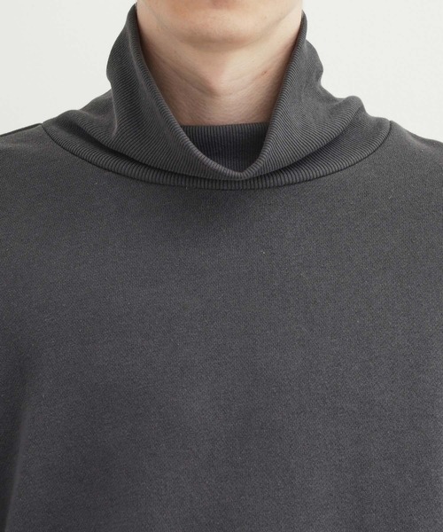 JUNRED（ジュンレッド）の「タートルネックスウェット（スウェット・メンズ・ホワイト/チャコールグレー/ブルー・S/M/L）」の18枚目の写真