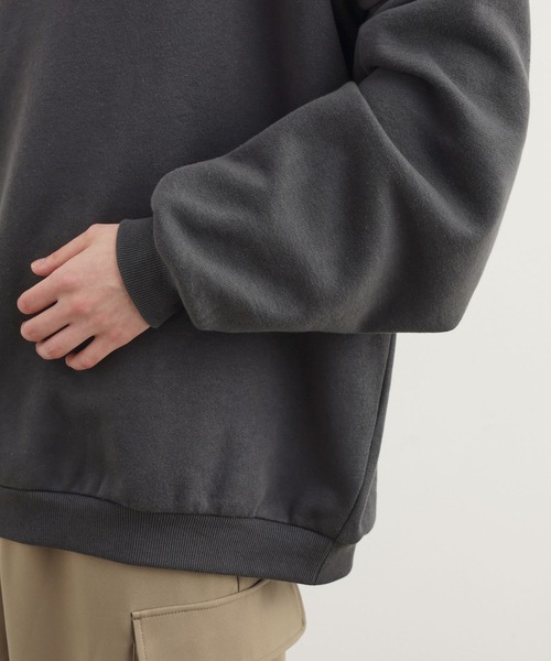 JUNRED（ジュンレッド）の「タートルネックスウェット（スウェット・メンズ・ホワイト/チャコールグレー/ブルー・S/M/L）」の19枚目の写真