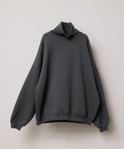 JUNRED（ジュンレッド）の「タートルネックスウェット（スウェット・メンズ・ホワイト/チャコールグレー/ブルー・S/M/L）」の22枚目の写真