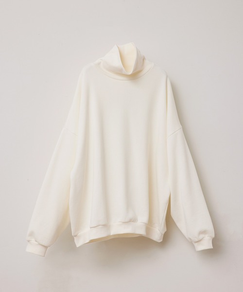 JUNRED（ジュンレッド）の「タートルネックスウェット（スウェット・メンズ・ホワイト/チャコールグレー/ブルー・S/M/L）」の21枚目の写真