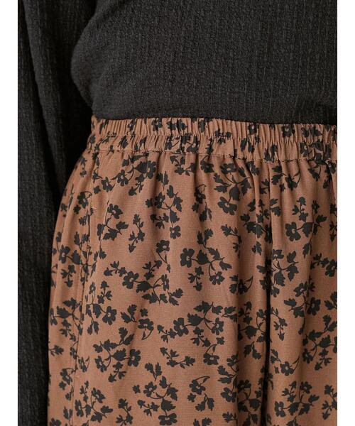 Sugar spoon（シュガースプーン）の「・SUGAR SPOON フラワーワイドパンツ＊（その他パンツ・レディース・ブラック/ブラウン/グリーン・FREE）」の15枚目の写真