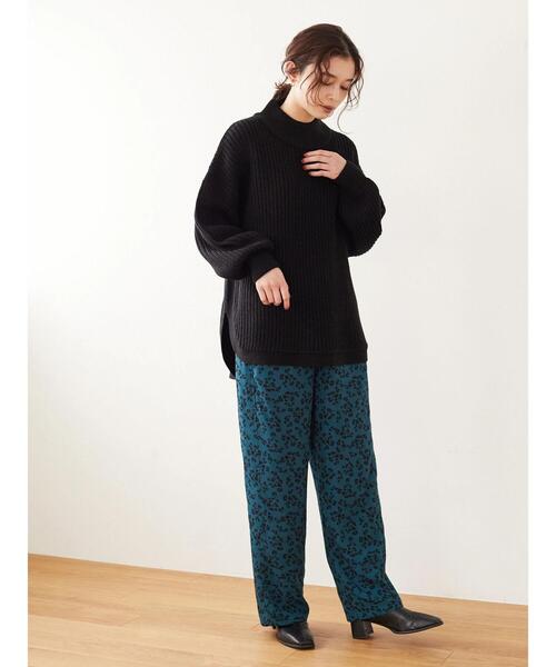 Sugar spoon（シュガースプーン）の「・SUGAR SPOON フラワーワイドパンツ＊（その他パンツ・レディース・ブラック/ブラウン/グリーン・FREE）」の17枚目の写真