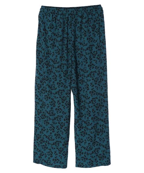 Sugar spoon（シュガースプーン）の「・SUGAR SPOON フラワーワイドパンツ＊（その他パンツ・レディース・ブラック/ブラウン/グリーン・FREE）」の8枚目の写真