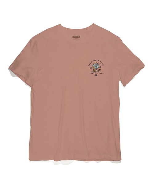STANCE(スタンス)の「【STANCE/スタンス】TRUCKIN SS / グラフィックTシャツ / ユニセックス バックプリント(Tシャツ/カットソー・メンズ・ローズ・SMALL/MEDIUM/LARGE/X-LARGE)」の2枚目の写真