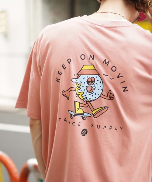 STANCE(スタンス)の「【STANCE/スタンス】TRUCKIN SS / グラフィックTシャツ / ユニセックス バックプリント(Tシャツ/カットソー・メンズ・ローズ・SMALL/MEDIUM/LARGE/X-LARGE)」の9枚目の写真