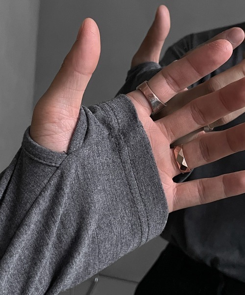 ASCLO（エジュクロ）の「ASCLO ウォーマータートルネックTシャツ（Tシャツ/カットソー・メンズ・ブラック/グレー/アイボリー・FREE）」の7枚目の写真