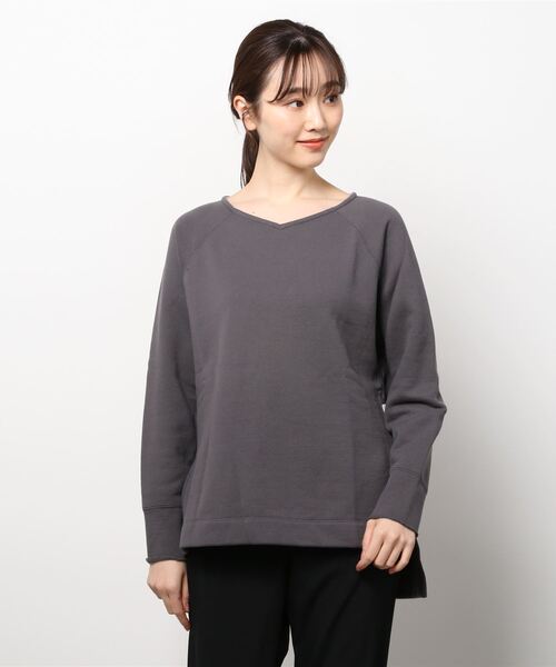 quadro（クオドロ）の「MVS T/C裏毛VネックP/O（Tシャツ/カットソー 