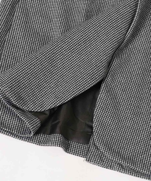 shopnikoniko(ショップニコニコ)の「千鳥柄ジャケット(テーラードジャケット・レディース・ベージュ/ブラウン/ブラック・フリー)」の15枚目の写真