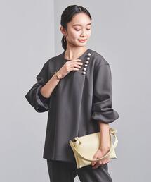 UNITED ARROWS | ＜UNITED ARROWS＞SPONGY サイド パールモチーフ ブラウス B †(シャツ/ブラウス)