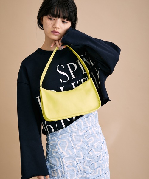 ADAM ET ROPE'(アダムエロペ)の「【一部直営店舗・WEB限定】カラーミニショルダーバッグ(ショルダーバッグ・レディース・ホワイト/ピンク/シルバー/グリーン/イエロー系その他2・FREE)」の6枚目の写真