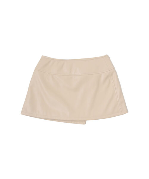 Ray BEAMS（レイビームス）の「Ray BEAMS / フェイクレザー ラップ ベルト（ベルト・レディース・ブラック/ベージュ・ONE SIZE）」の8枚目の写真