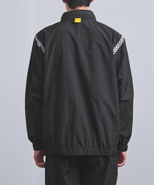 EN ROUTE（アンルート）の「＜EN ROUTE（アンルート）＞ RUN ナイロン リフレクター ジップアップ ブルゾン（ブルゾン・メンズ・ブラック/オリーブ・1/2/3）」の5枚目の写真