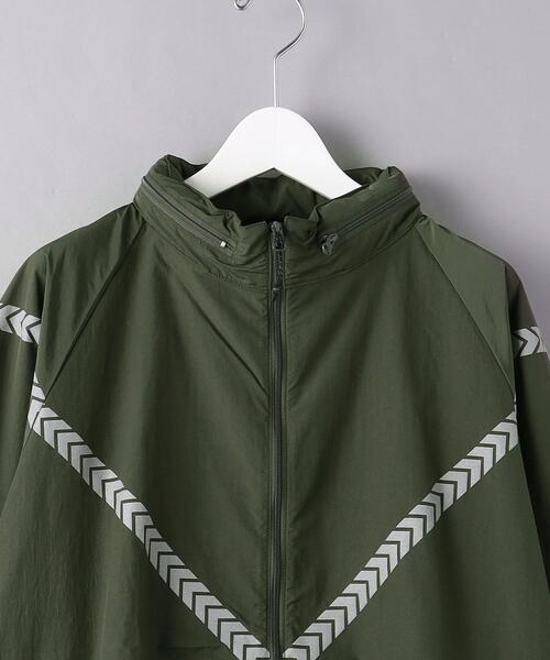 EN ROUTE（アンルート）の「＜EN ROUTE（アンルート）＞ RUN ナイロン リフレクター ジップアップ ブルゾン（ブルゾン・メンズ・ブラック/オリーブ・1/2/3）」の18枚目の写真