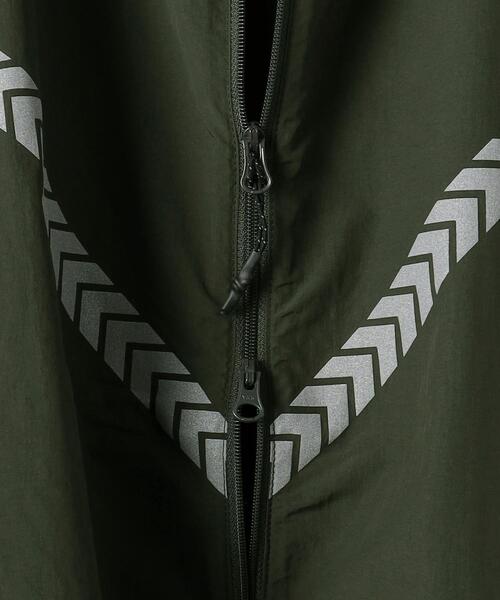 EN ROUTE（アンルート）の「＜EN ROUTE（アンルート）＞ RUN ナイロン リフレクター ジップアップ ブルゾン（ブルゾン・メンズ・ブラック/オリーブ・1/2/3）」の22枚目の写真