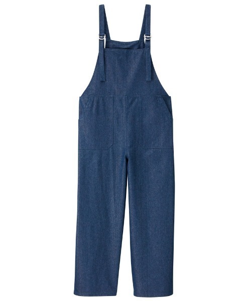 GeeRA（ジーラ）の「オーバーオール風大人サロペット（サロペット/オーバーオール・レディース・ブラック/ブルー系その他・MEDIUM/LARGE/X-LARGE）」の4枚目の写真