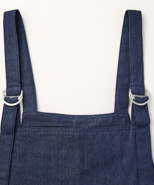 GeeRA（ジーラ）の「オーバーオール風大人サロペット（サロペット/オーバーオール・レディース・ブラック/ブルー系その他・MEDIUM/LARGE/X-LARGE）」の6枚目の写真