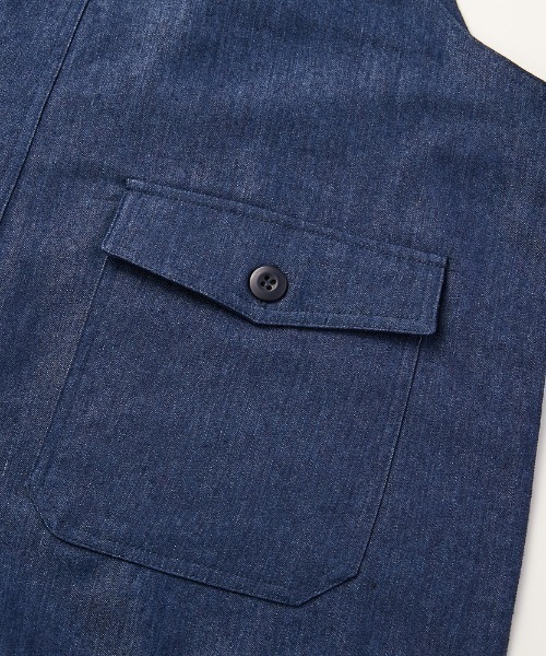 GeeRA（ジーラ）の「オーバーオール風大人サロペット（サロペット/オーバーオール・レディース・ブラック/ブルー系その他・MEDIUM/LARGE/X-LARGE）」の7枚目の写真