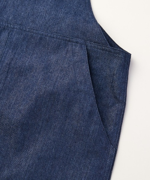 GeeRA（ジーラ）の「オーバーオール風大人サロペット（サロペット/オーバーオール・レディース・ブラック/ブルー系その他・MEDIUM/LARGE/X-LARGE）」の8枚目の写真