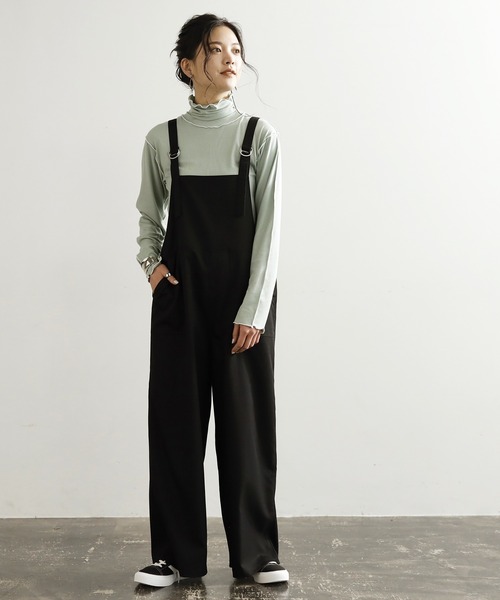 GeeRA（ジーラ）の「オーバーオール風大人サロペット（サロペット/オーバーオール・レディース・ブラック/ブルー系その他・MEDIUM/LARGE/X-LARGE）」の14枚目の写真