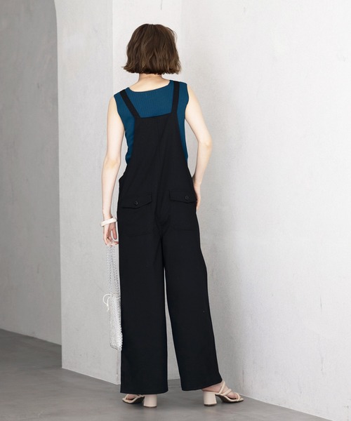 GeeRA（ジーラ）の「オーバーオール風大人サロペット（サロペット/オーバーオール・レディース・ブラック/ブルー系その他・MEDIUM/LARGE/X-LARGE）」の15枚目の写真