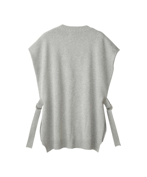 HYSTERIC GLAMOUR(ヒステリックグラマー)の「JUST LEAN BACK ベスト(ベスト・レディース・ブラック/グリーン/トップグレー・FREE)」の5枚目の写真