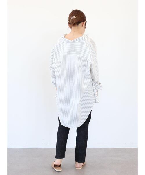 AMERICAN HOLIC（アメリカンホリック）の「【WEB限定 小柄女性向け】テーパードデニム（デニムパンツ・レディース・ブラック/ライトインディゴブルー/ワンウォッシュ/インディゴブルー・S/XS/M）」の22枚目の写真