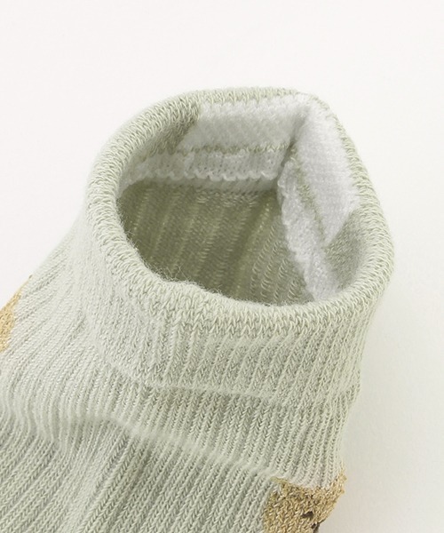 petit main（プティマイン）の「アソート2Pアンクルソックス（ソックス/靴下・キッズ・ライトピンク/マスタード/ライトグリーン/ベージュ・SS/S/L/M）」の6枚目の写真