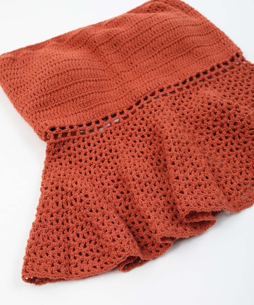 SEA DRESS(シードレス)の「ペプラムクロシェビキニ/水着(水着・レディース・アイボリー/ダークオレンジ/ブラウン/ホワイト系その他/ブラック系その他・M/S/L)」の20枚目の写真