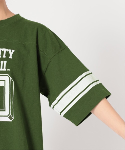 FRAMeWORK(フレームワーク)の「【COUTURE D`ADAM/クチュールドアダム】HAWAII UNIV FOOTBALL Tシャツ◆(Tシャツ/カットソー・レディース・ホワイト/グリーン・FREE)」の14枚目の写真