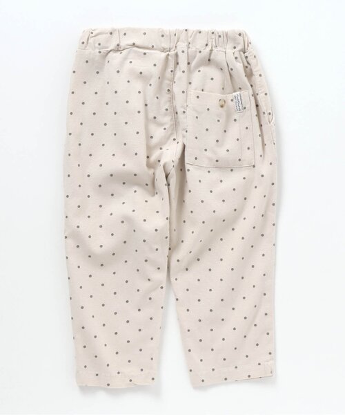 apres les cours（アプレレクール）の「ゆったりテーパードパンツ/7days Style pants_ストレッチ 9分丈（その他パンツ・キッズ・ブラウン/グレー/チェック/パープル/ベージュ/アイボリー/ミント/クリーム・100/120/130/90/110/80/140）」の16枚目の写真