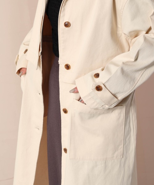 cepo（セポ）の「マルチレイヤーハイネックコート　２ＷＡＹ（その他アウター・レディース・オフホワイト/イエロー/オレンジ・M）」の15枚目の写真