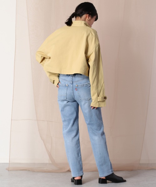 cepo（セポ）の「マルチレイヤーハイネックコート　２ＷＡＹ（その他アウター・レディース・オフホワイト/イエロー/オレンジ・M）」の22枚目の写真