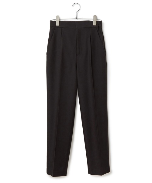 ADAM ET ROPE'(アダムエロペ)の「【アウトレット店舗・WEB限定】カラーサイドイージースリムスラックス(スラックス・レディース・ブラック/ラベンダー/サックスブルー/ミント・38/36)」の1枚目の写真