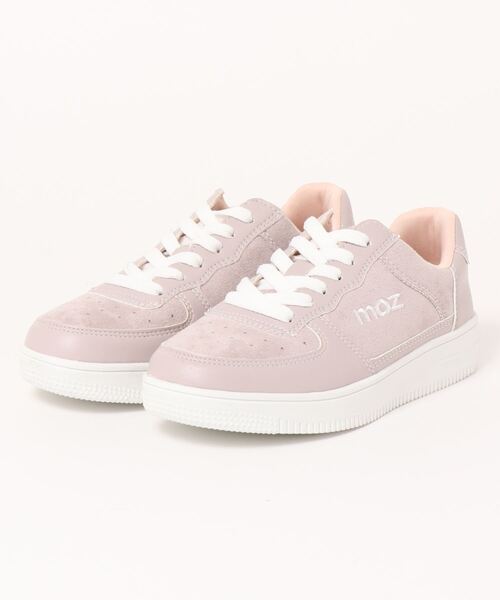moz(モズ)の「【MOZ】モズ スニーカー MZ-47650(スニーカー・レディース・ベージュ/ラベンダー/ホワイト/パープル系その他/ブラック×ブラック・22.5cm/23.5cm/24.0cm/23.0cm/24.5cm)」の4枚目の写真