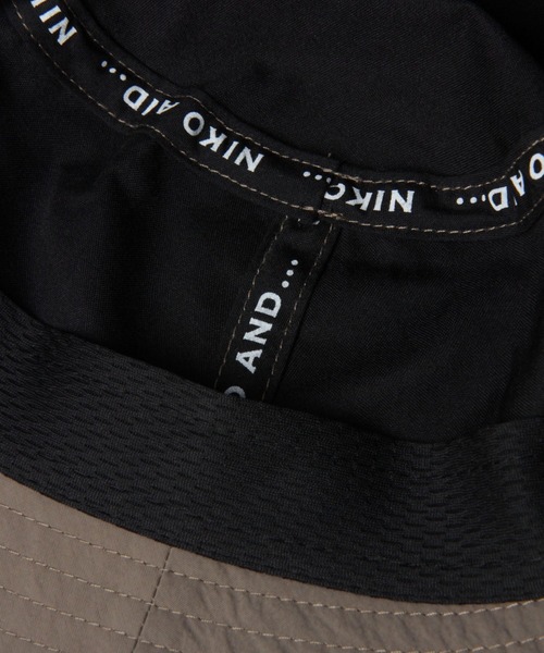 niko and...(ニコアンド)の「サイドロゴナイロンハット(ハット・メンズ・ブラック/ベージュ/イエロー/ブルー・FREE)」の15枚目の写真